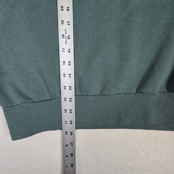 Adidas Sweatshirt Womens Mock Neck Drop Shoulder Oversized Pullover Small 0722 - Picture 9 of 10